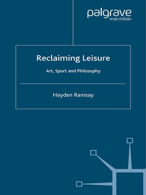 cover image of Reclaiming Leisure
